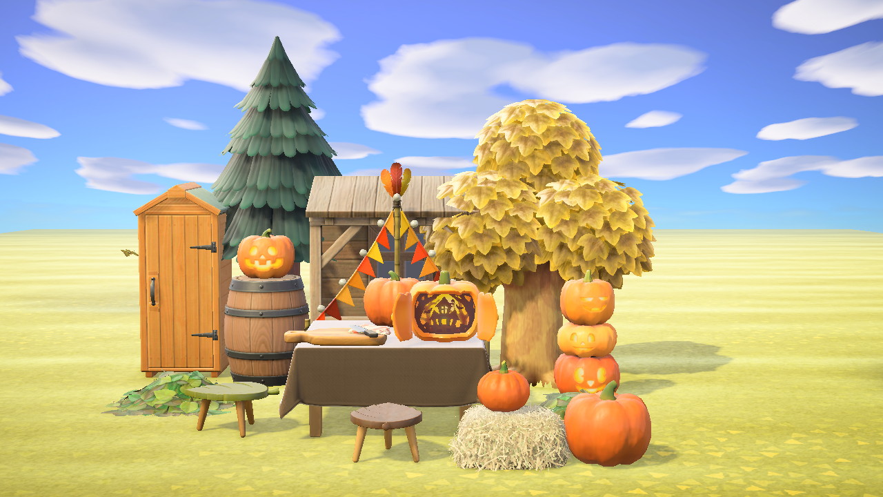 Pumpkin Carving Set in Animal Crossing New Horizons