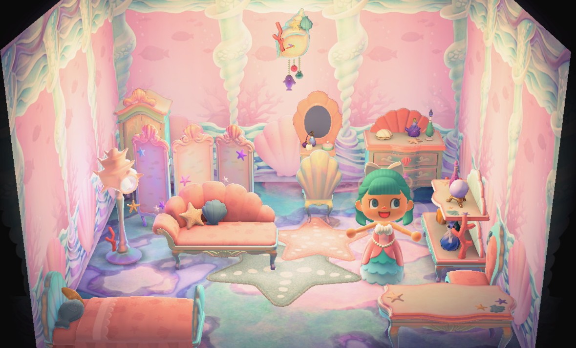 Mermaid Collection DIY in Animal Crossing New Horizons