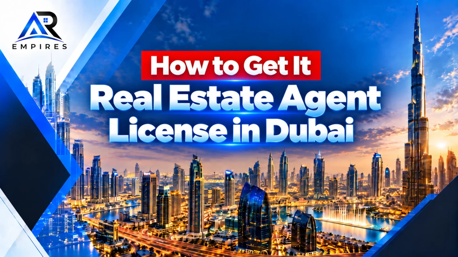Dubai real estate professional reviewing broker registration documents