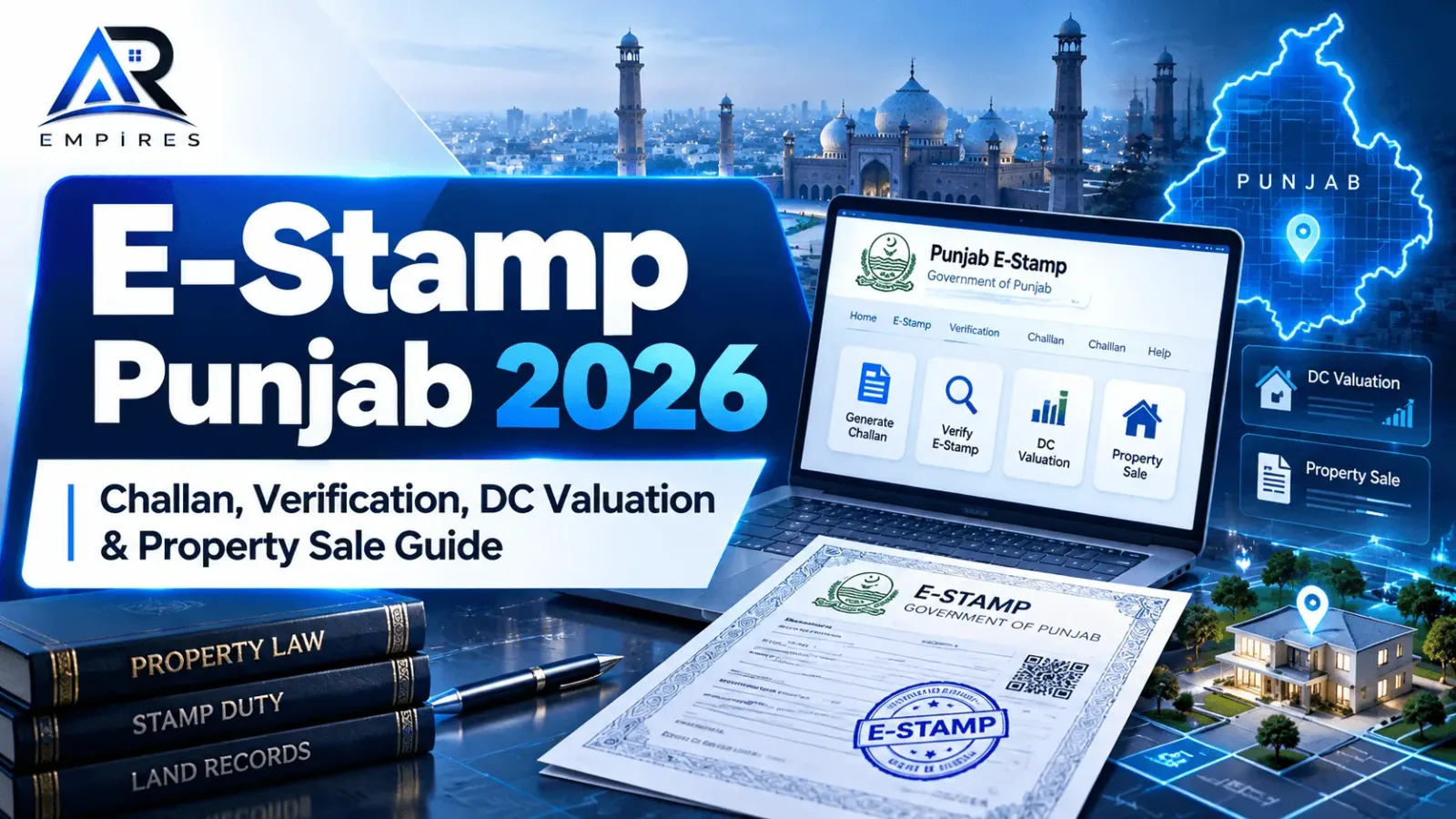 E Stamp Punjab 2026: Challan 32-A, Verification & DC Value