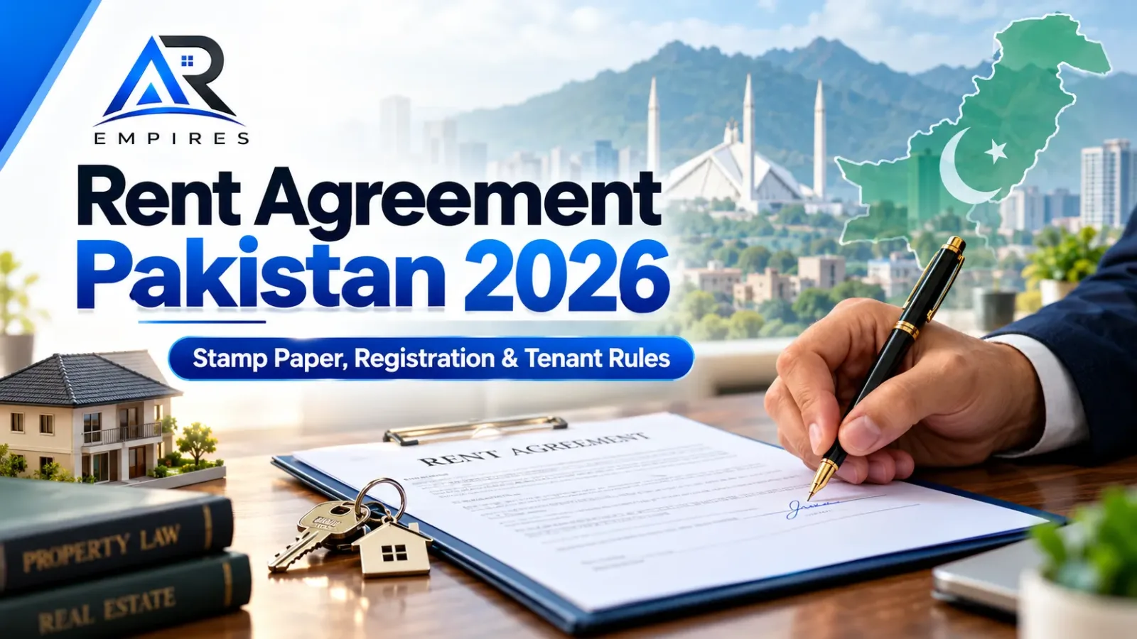 Rent agreement in Pakistan 2026 with stamp paper registration and landlord tenant rules