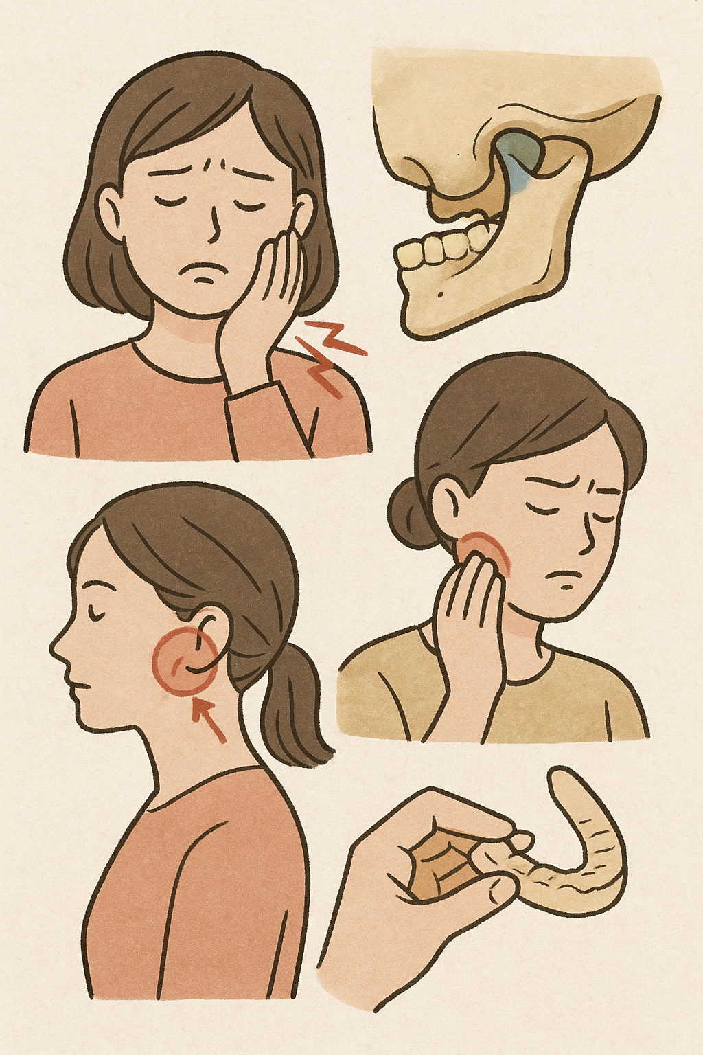 등촌역 치과에서 알려주는 턱관절 장애 원인과 턱 통증 자가진단 및 치료법