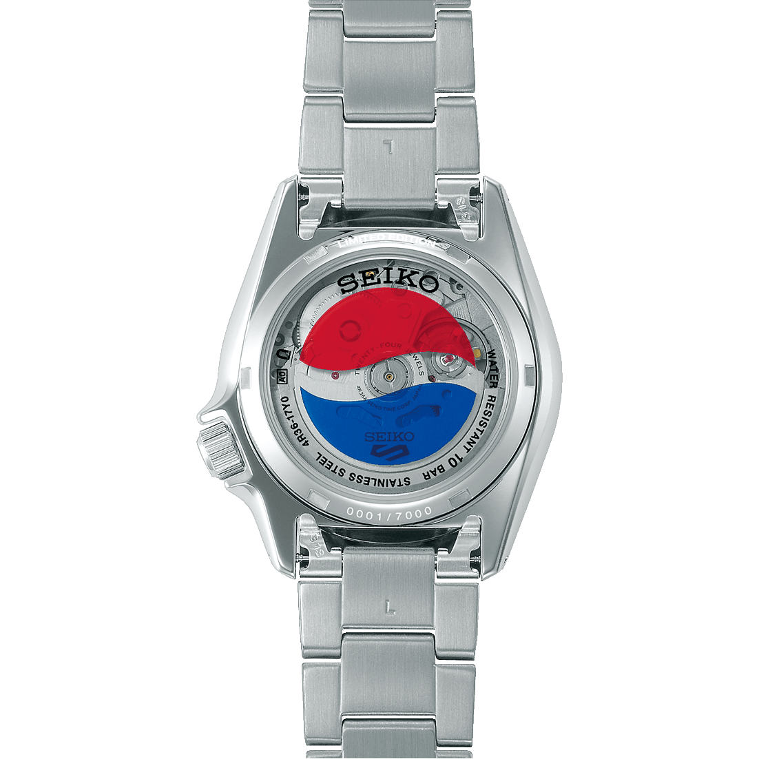 Seiko New 5 Sports Pepsi limited edition view 2