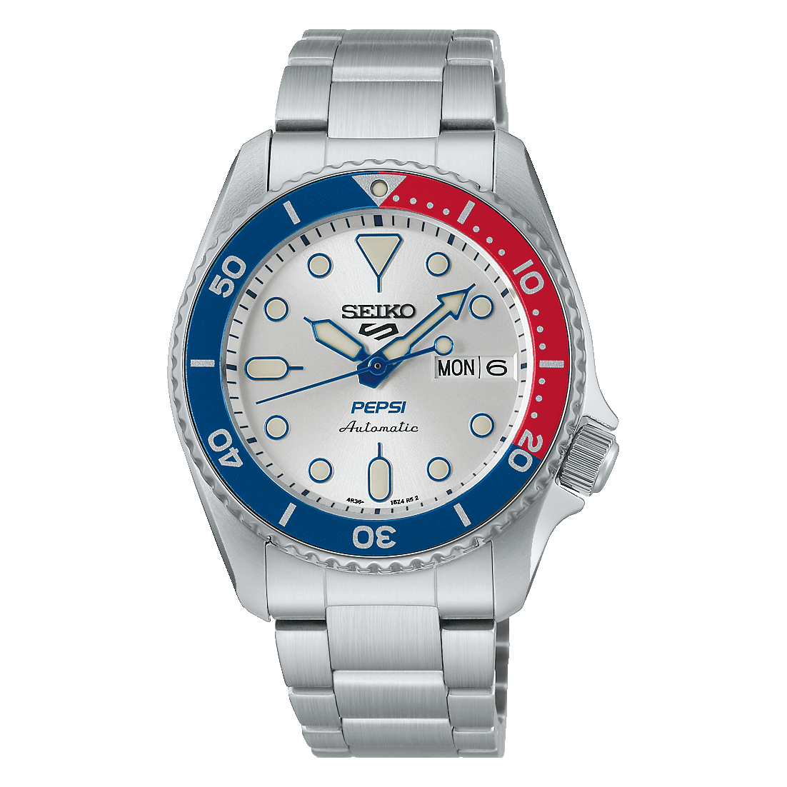 Seiko New 5 Sports Pepsi limited edition view 3