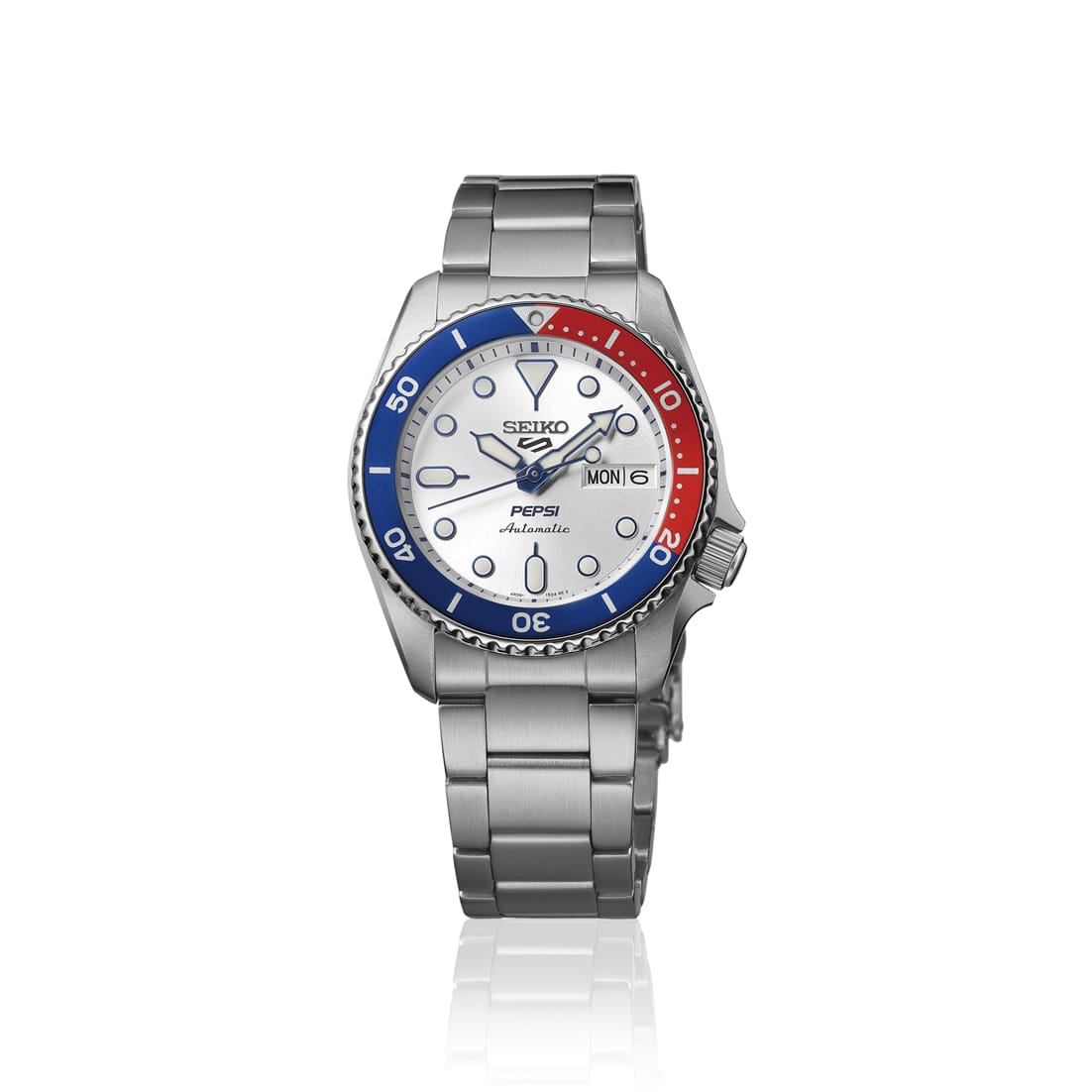 Seiko New 5 Sports Pepsi limited edition view 5