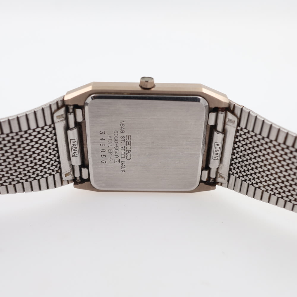 Seiko Dolce Rectangular watch view 4