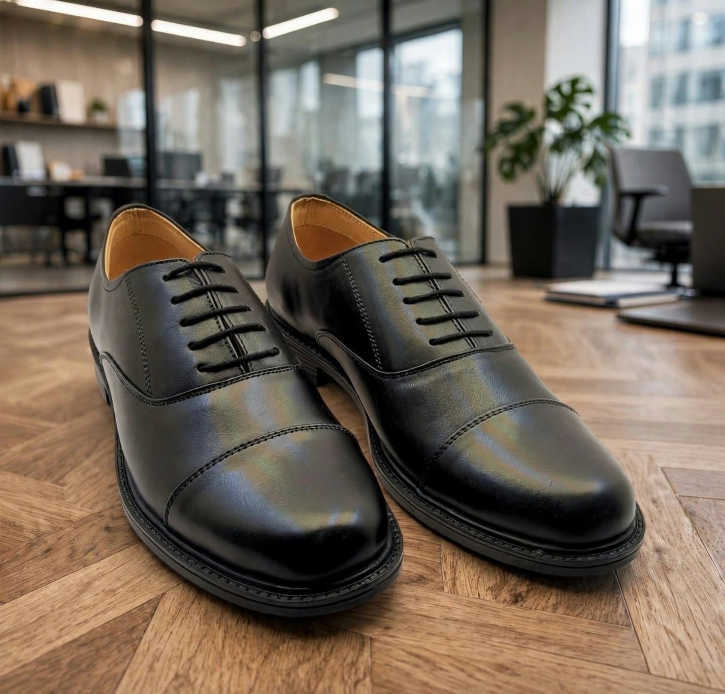 TI-OXF 100 Officers Choice Premium Genuine CRUST Leather With DD Lining