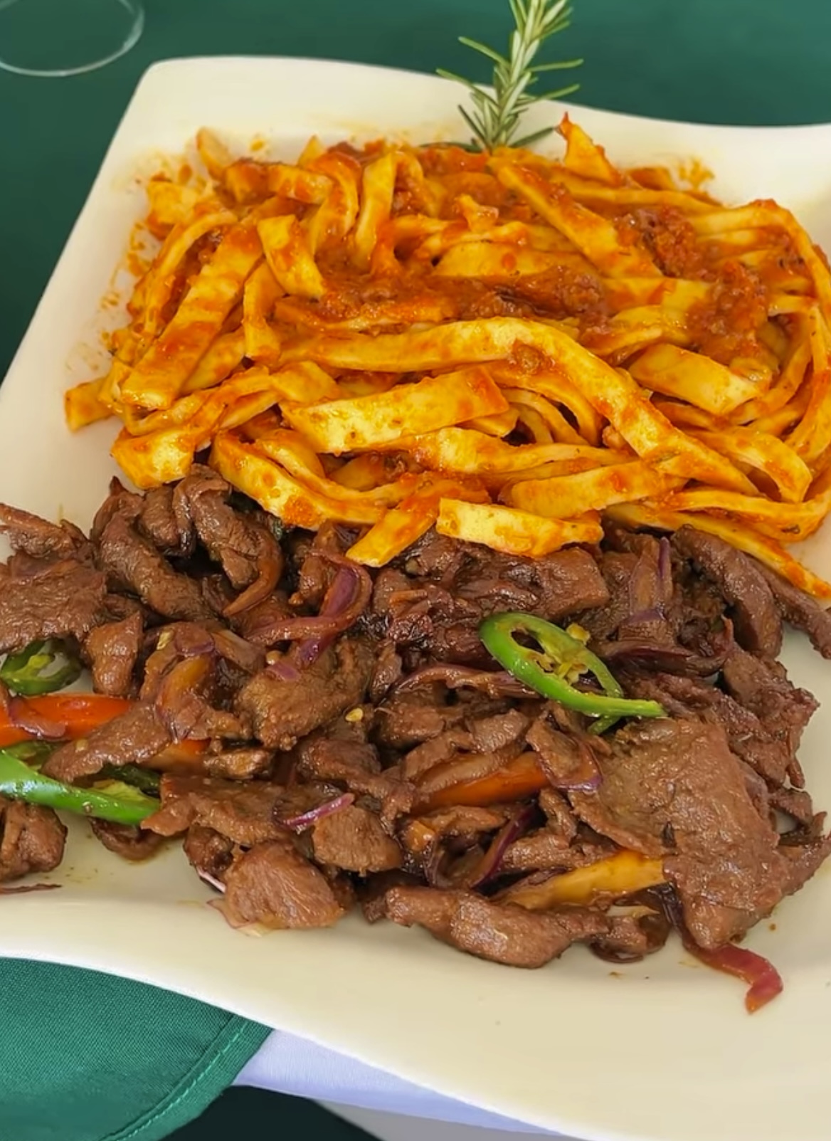 Tagliatelle & Tibs Combo