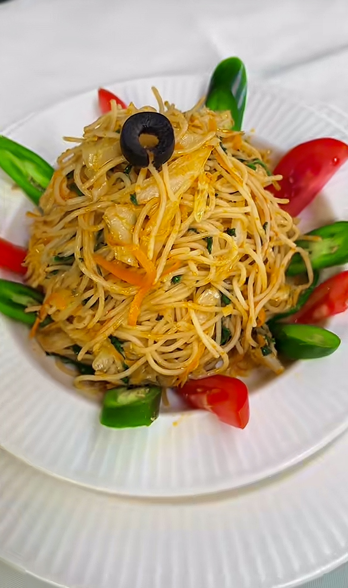Spaghetti With Vegetable