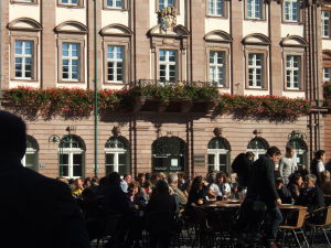 賑わうMarktplatz