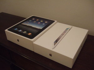 iPadとiPad2:箱