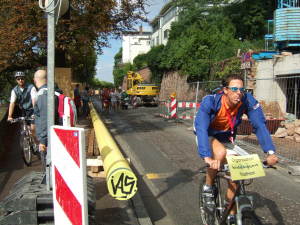 HeidelbergMan 2010: 先導自転車