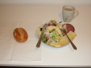 いつもの朝飯