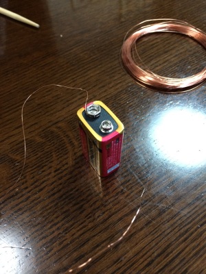 ００６Ｐと銅線