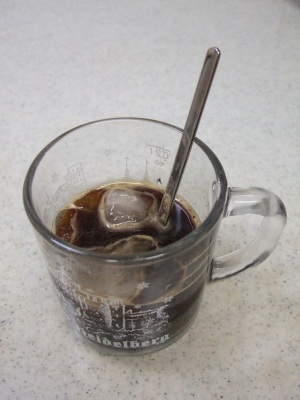 適量の水で薄める