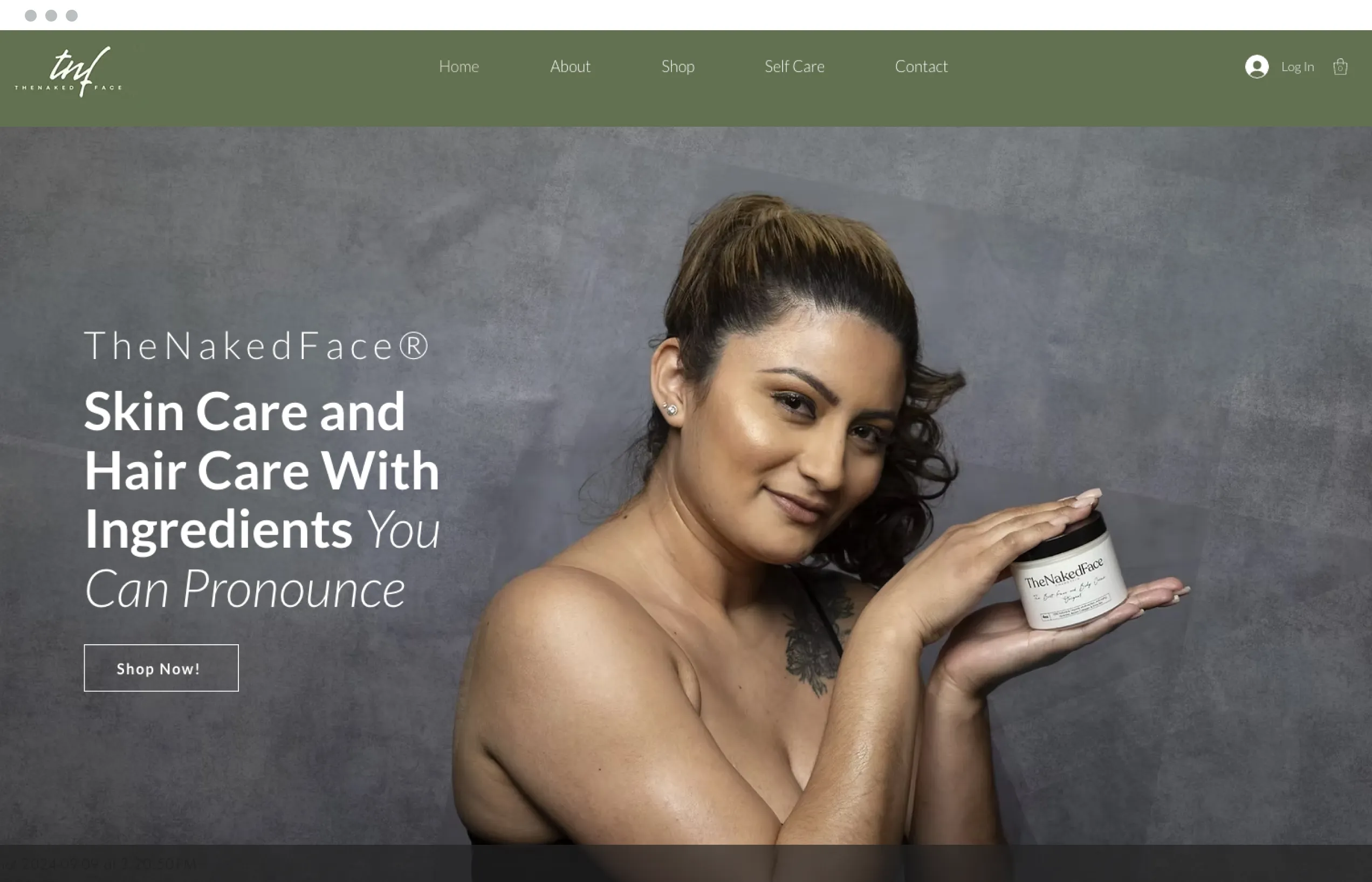 UENI Website Example
