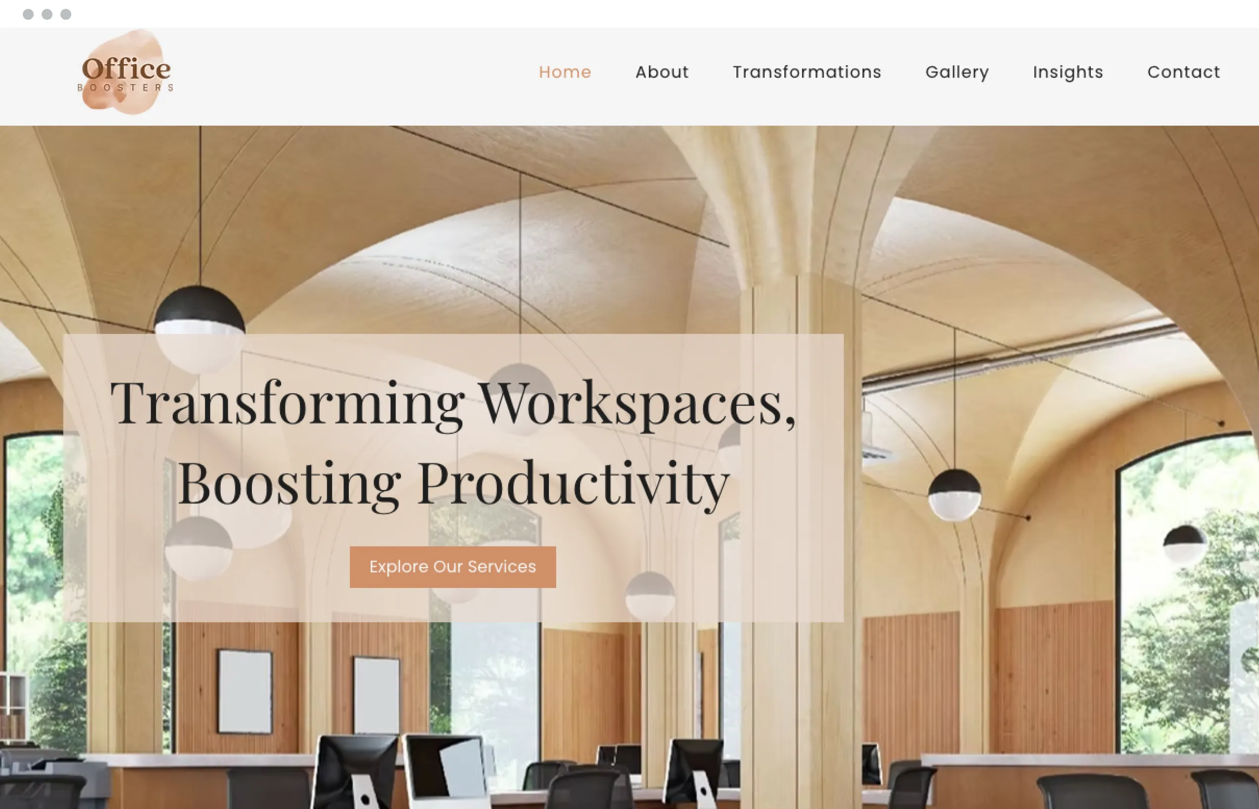 UENI Website Example