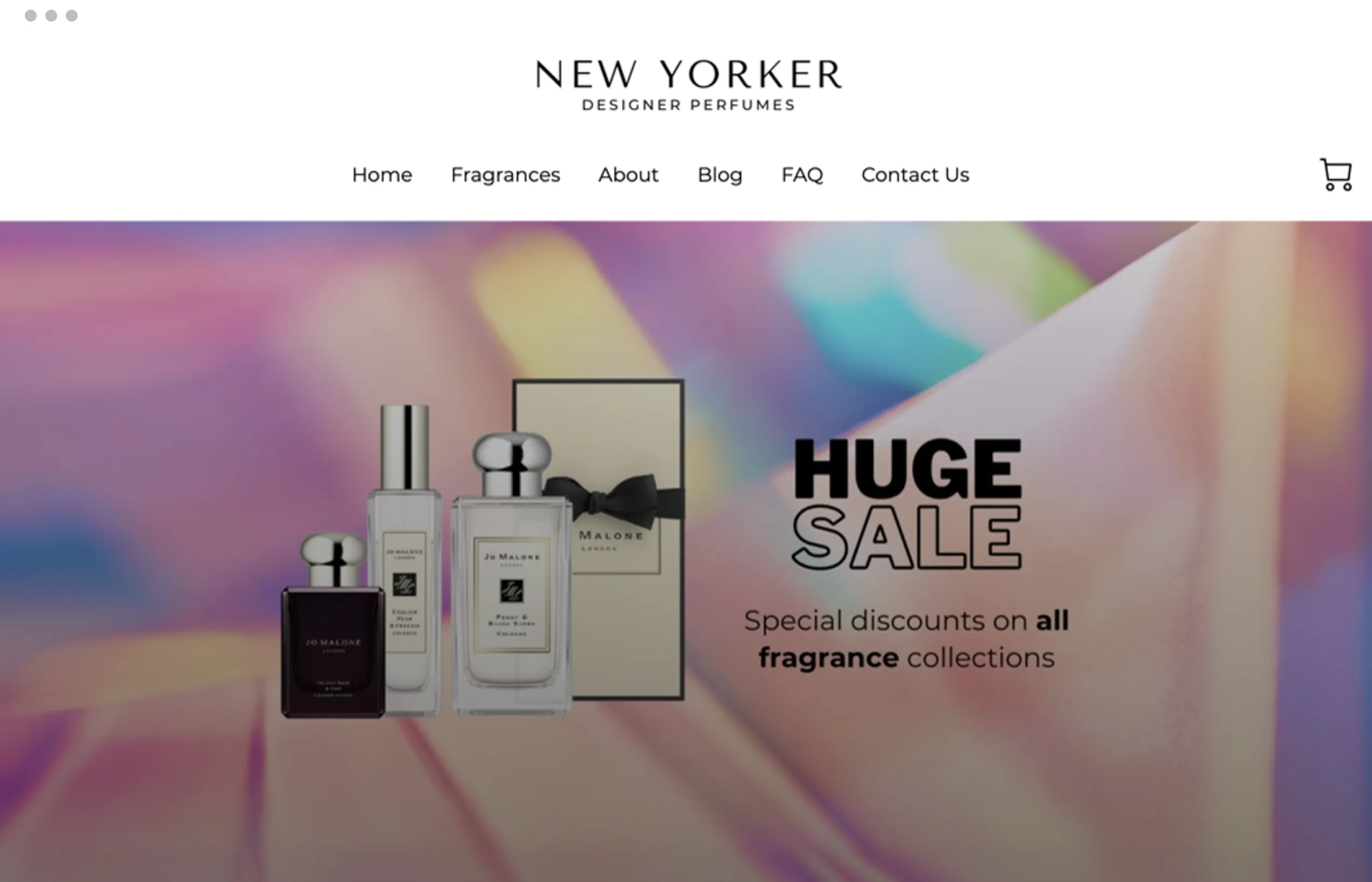 UENI Website Example