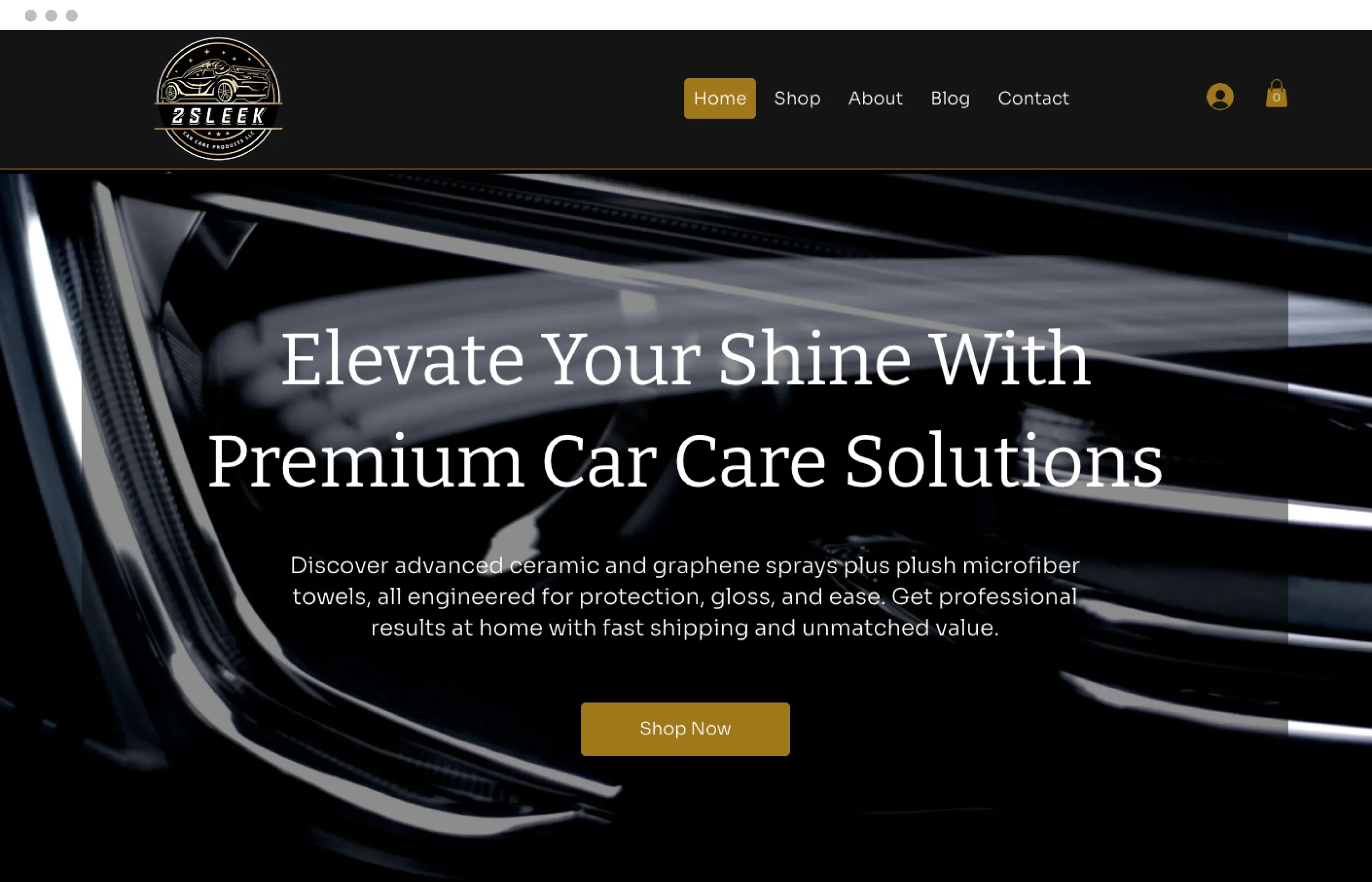 UENI Website Example