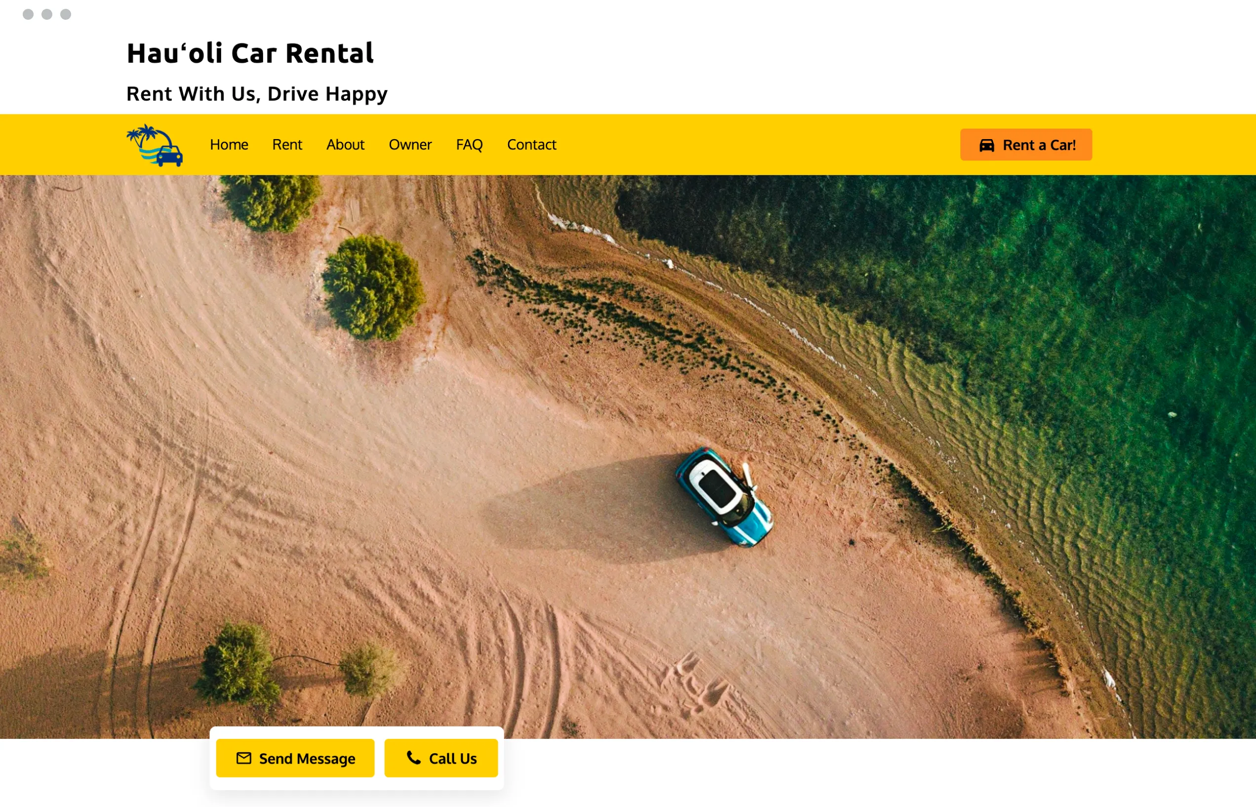 UENI Website Example