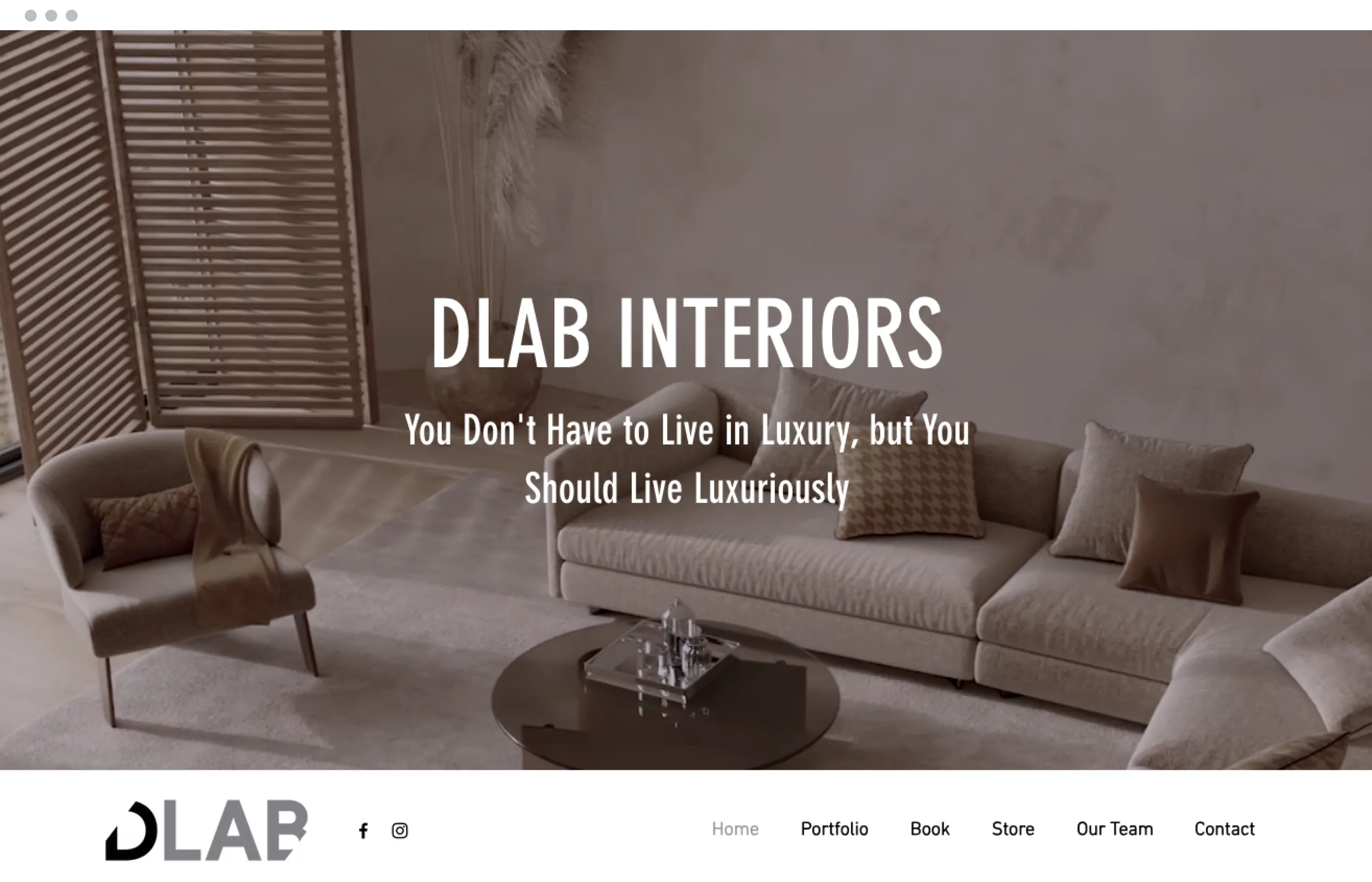 UENI Website Example