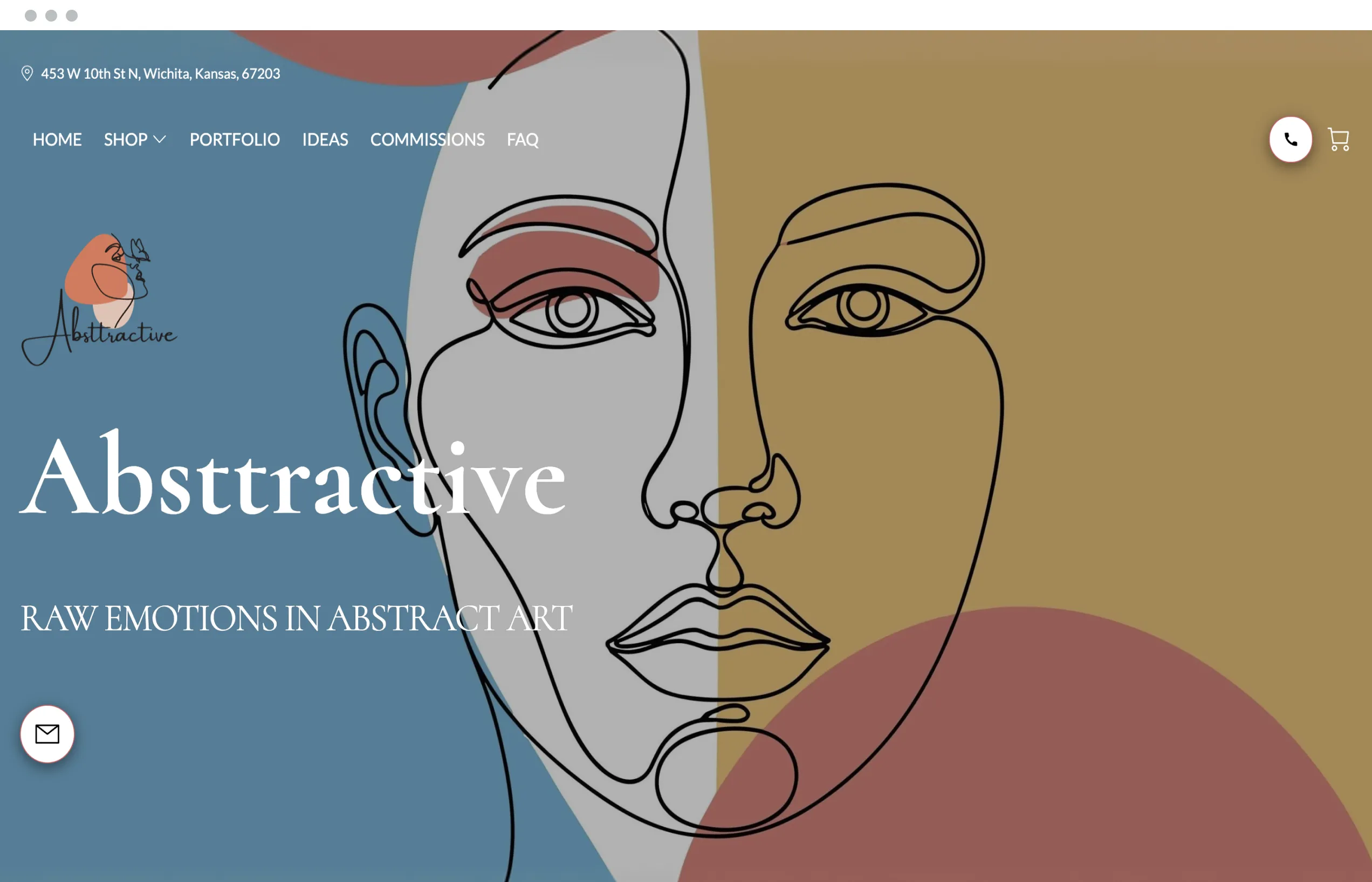 UENI Website Example