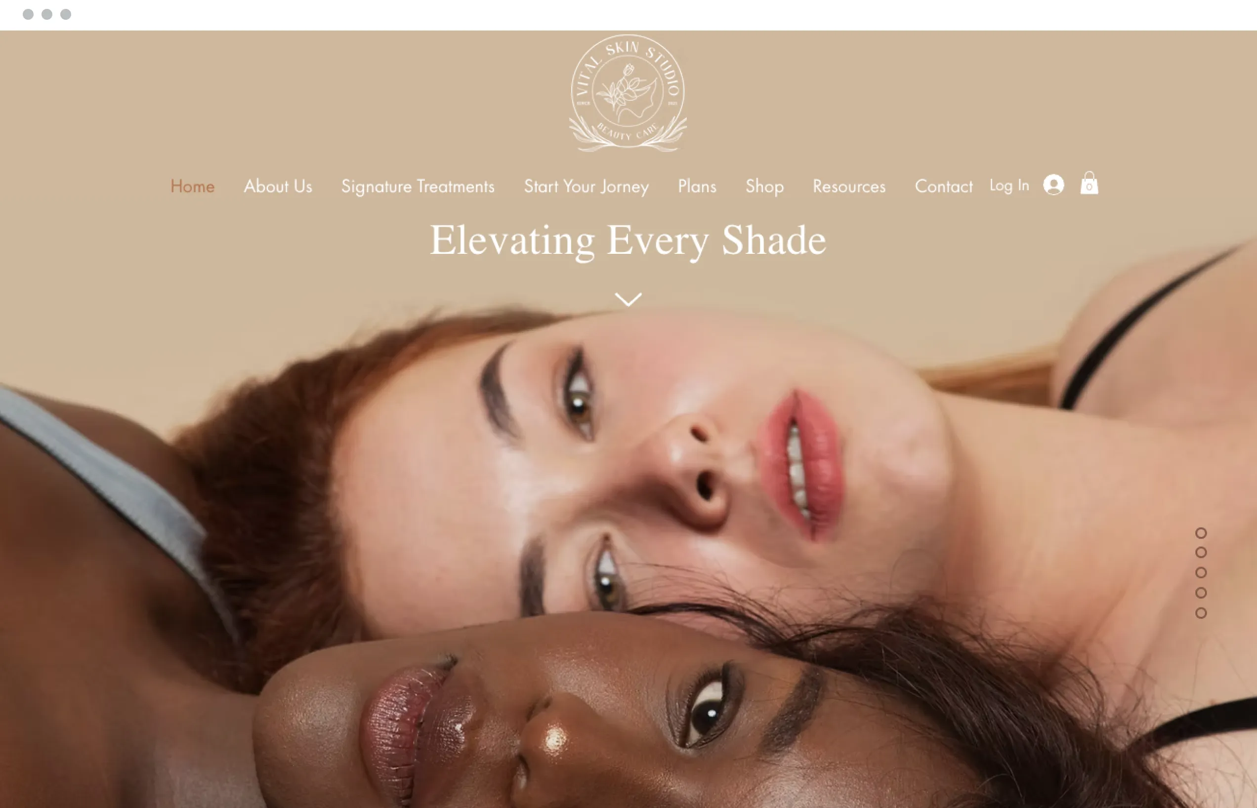 UENI Website Example