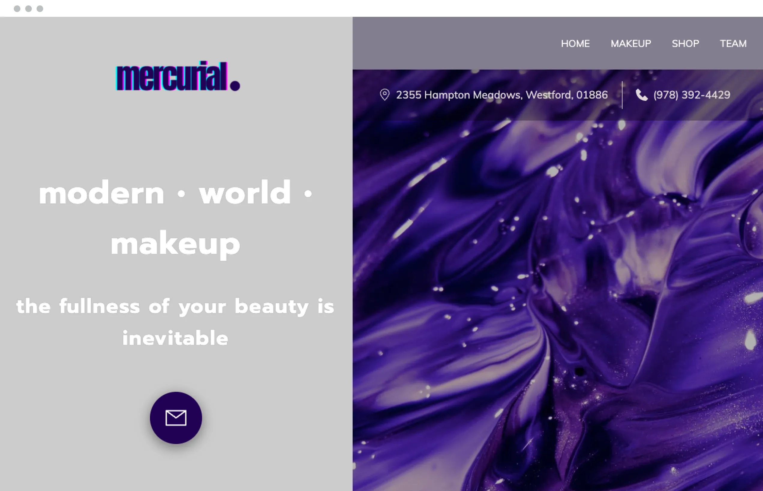 UENI Website Example