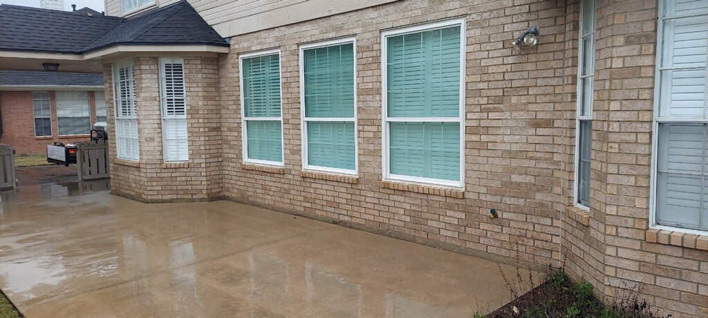 Pressure Wash After