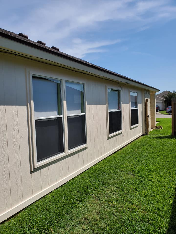 Home before solar screens