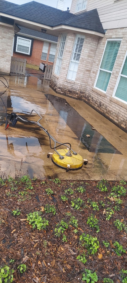 Pressure Wash During