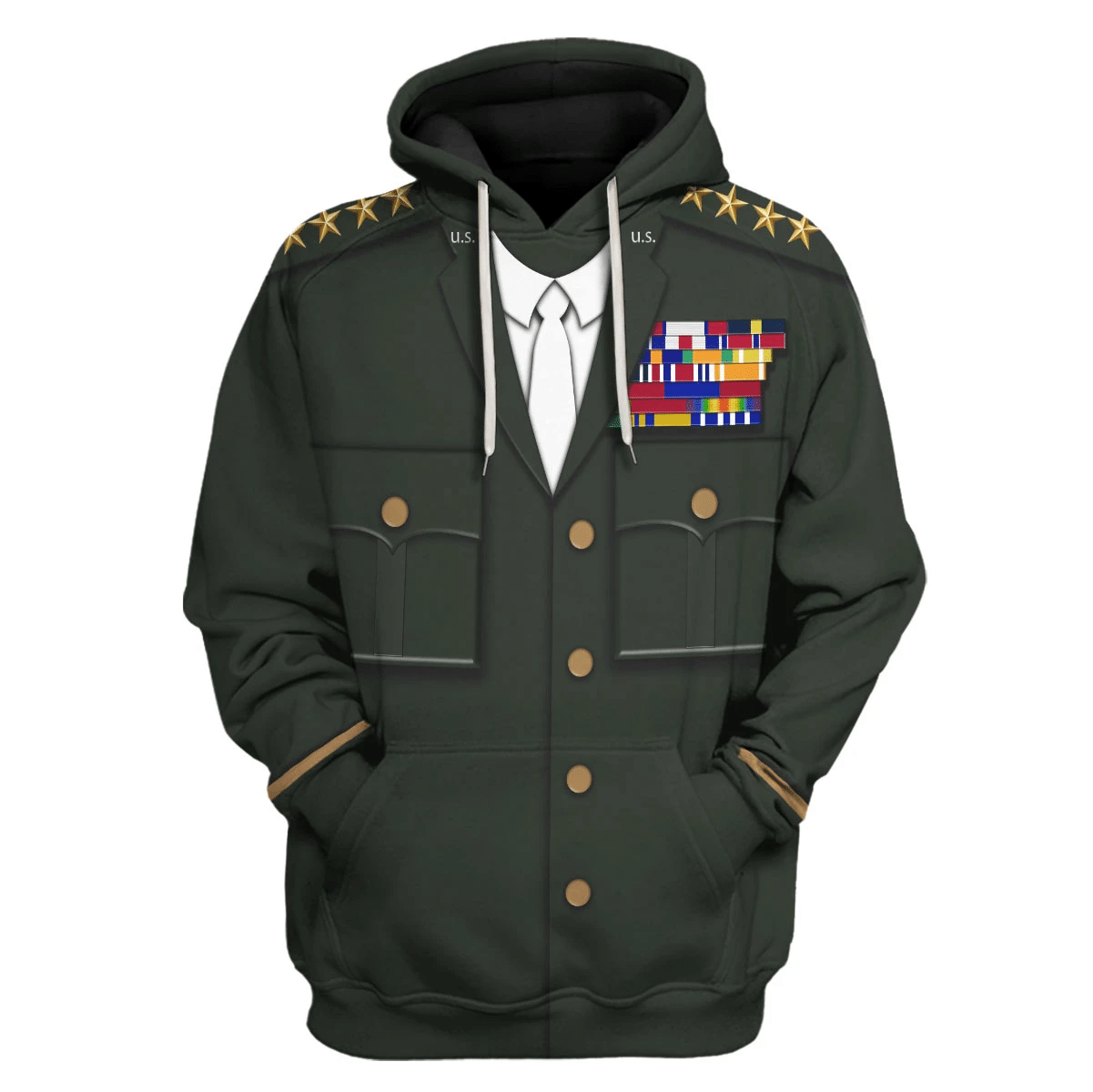 Gearhomie General Omar N. Bradley Costume hoodie
