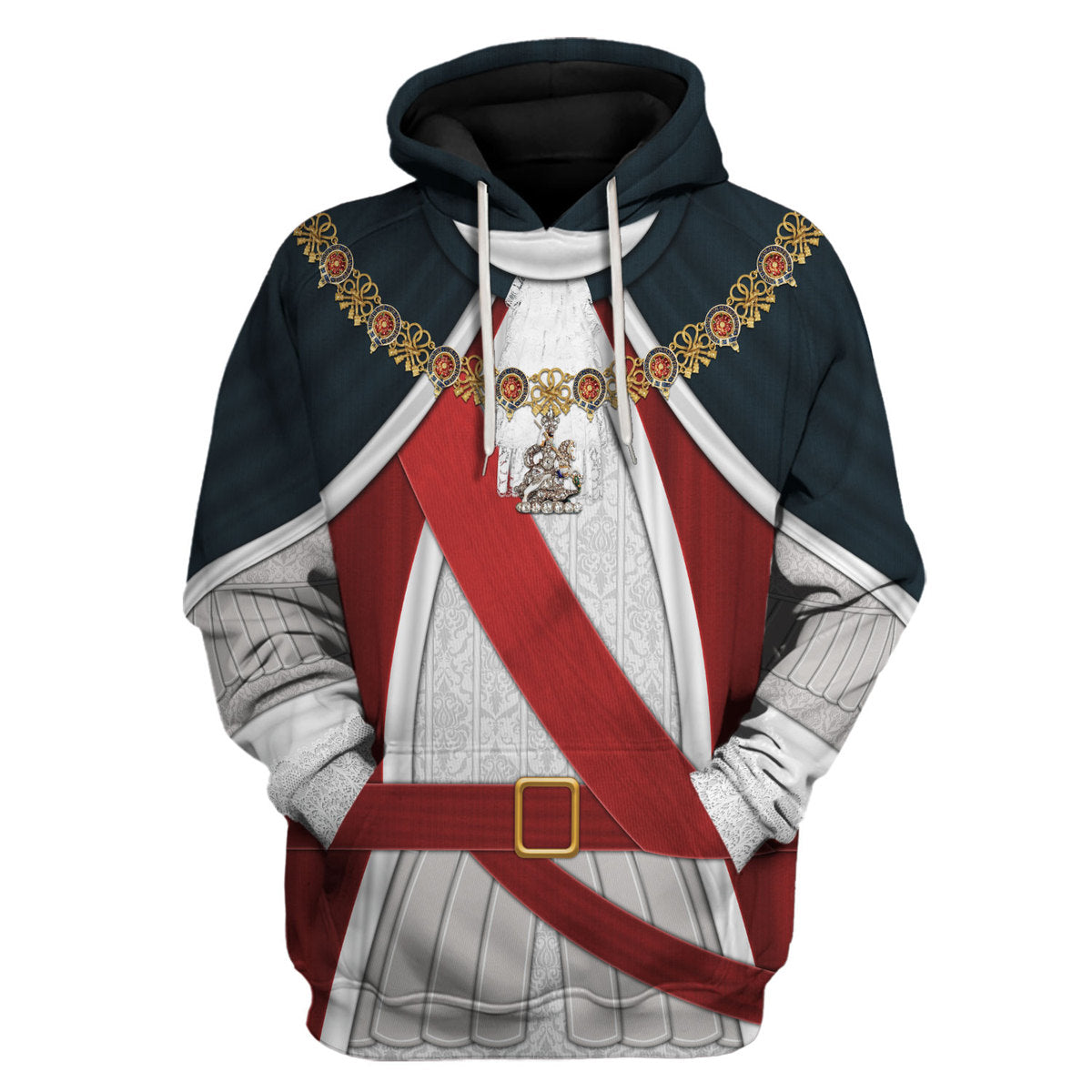 Gearhomie George I of England Costume hoodie