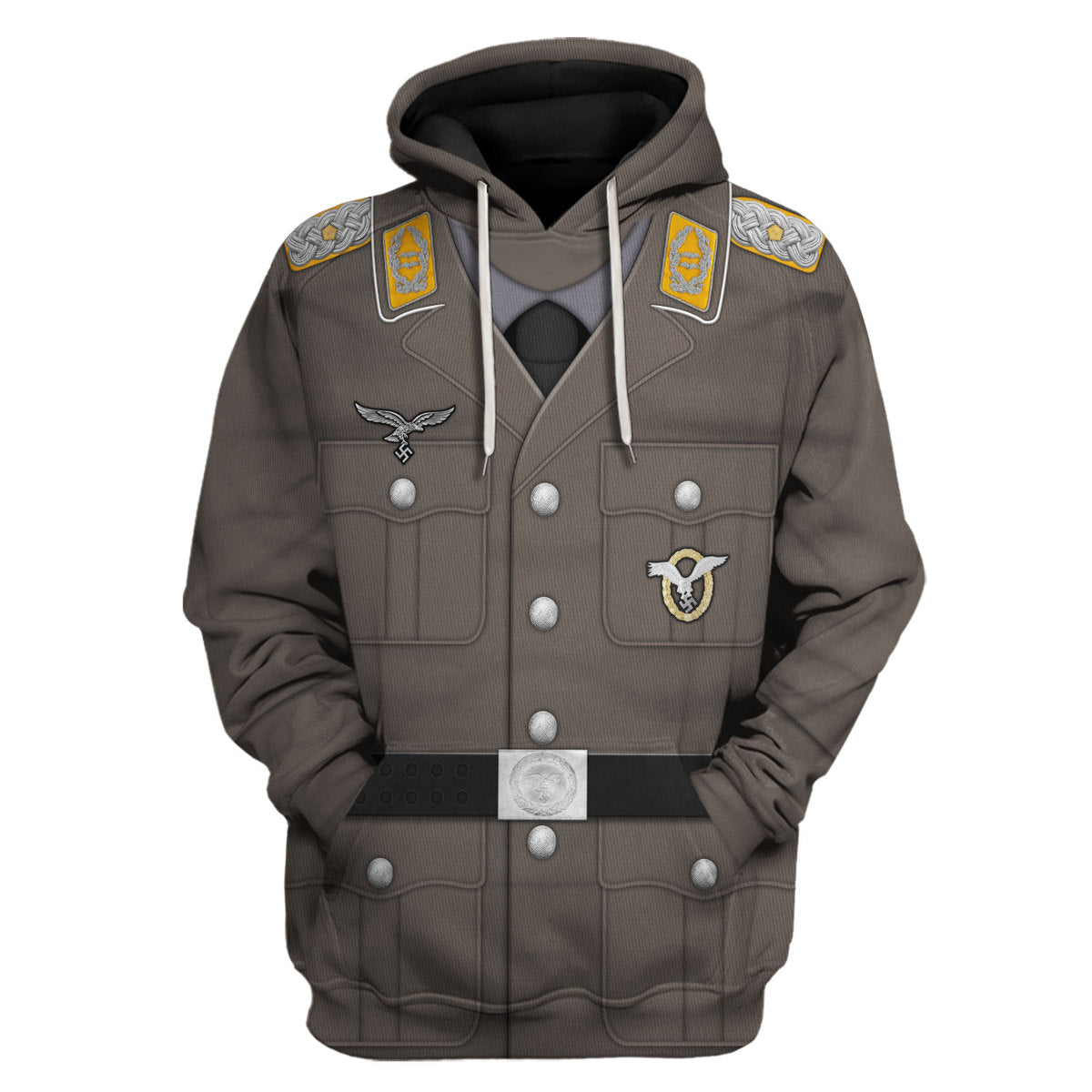Gearhomie German Air Force (Luftwaffe)-Pilot-Full Dress Costume hoodie