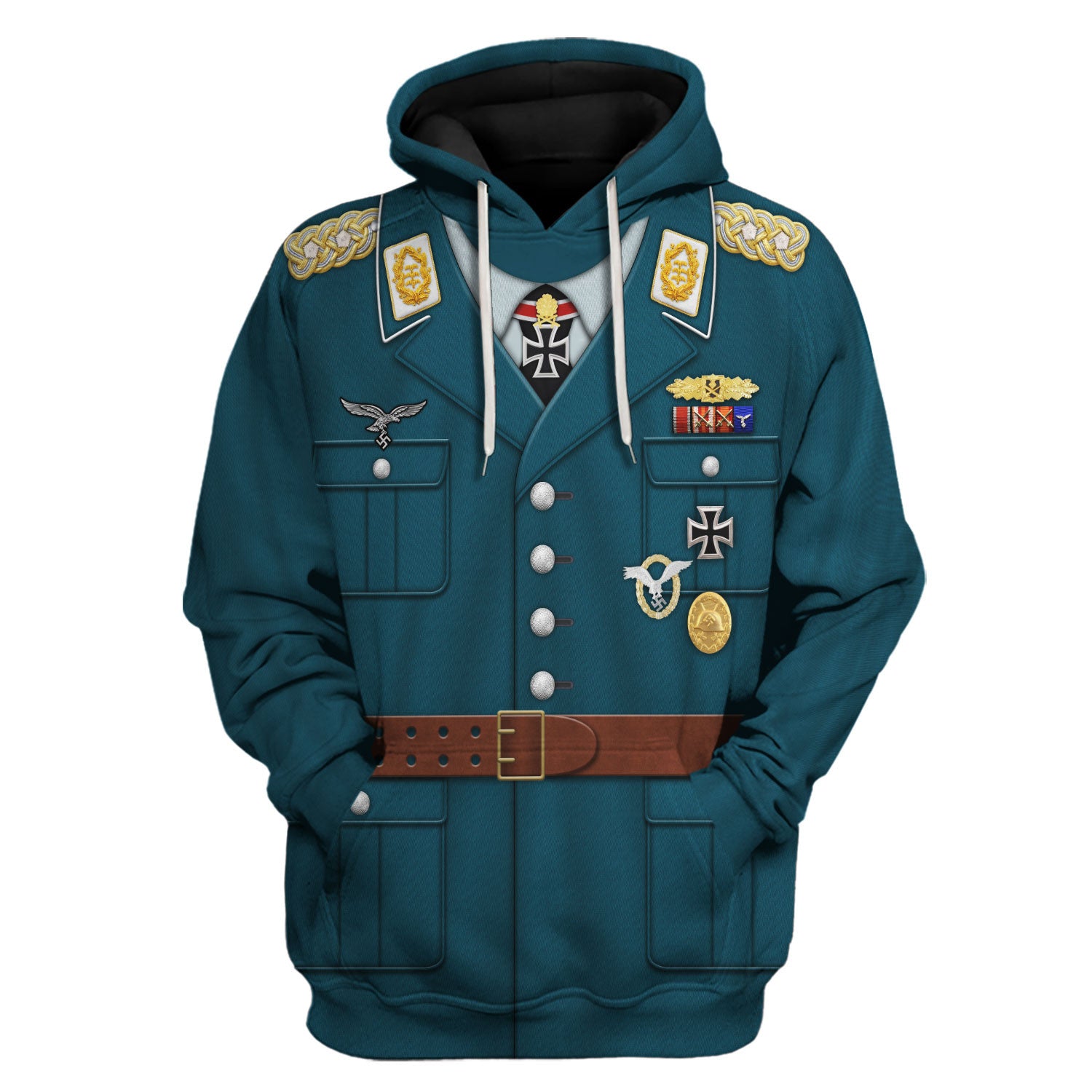 Gearhomie German Aircraft Pilot Werner Molders Costume hoodie