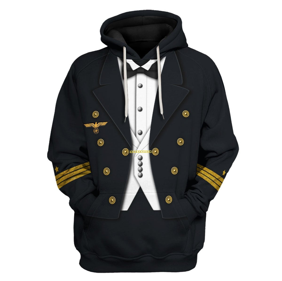 Gearhomie German WWII Kriegsmarine (War Navy) Officer Costume hoodie
