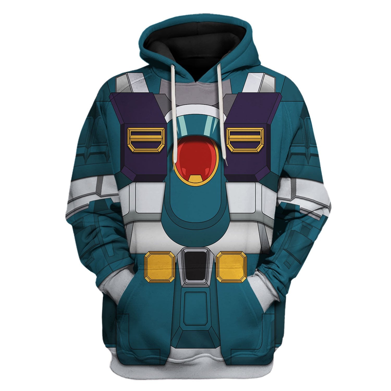 Gearhomie Gundam Leopard After War Gundam X Costume All Over Print hoodie
