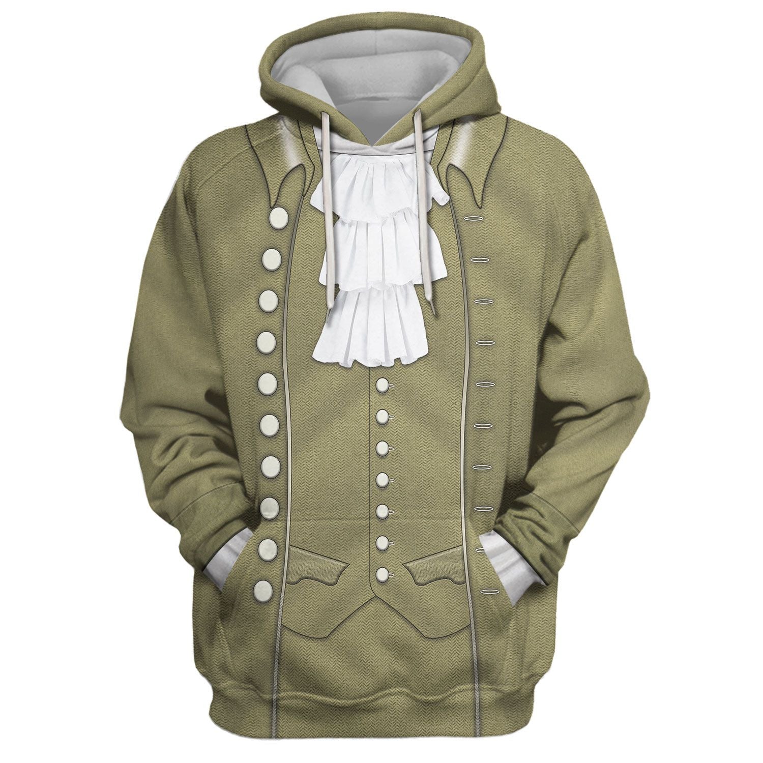 Gearhomie John Adams U.S. President Costume hoodie