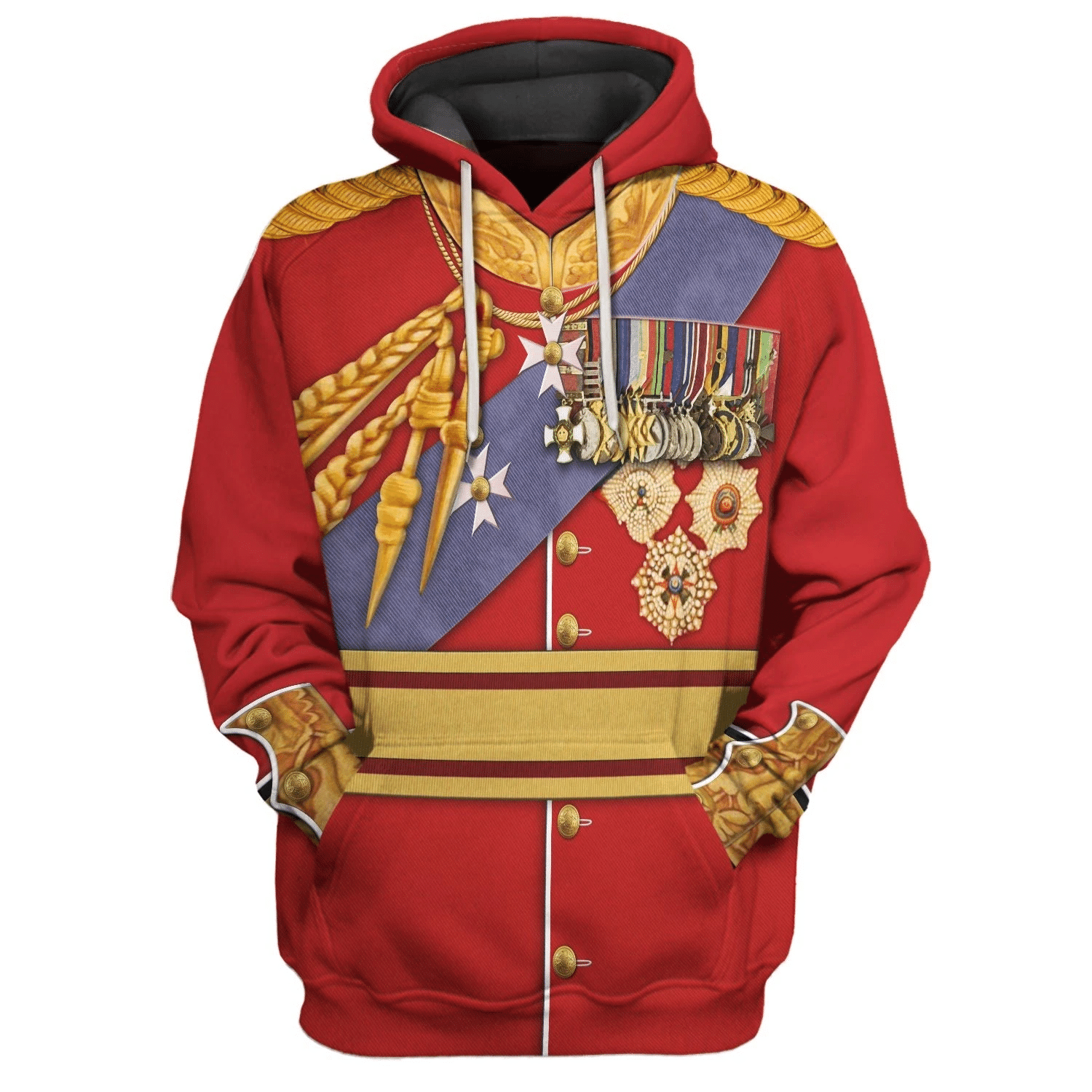 Gearhomie King George V King of the United Kingdom Costume hoodie