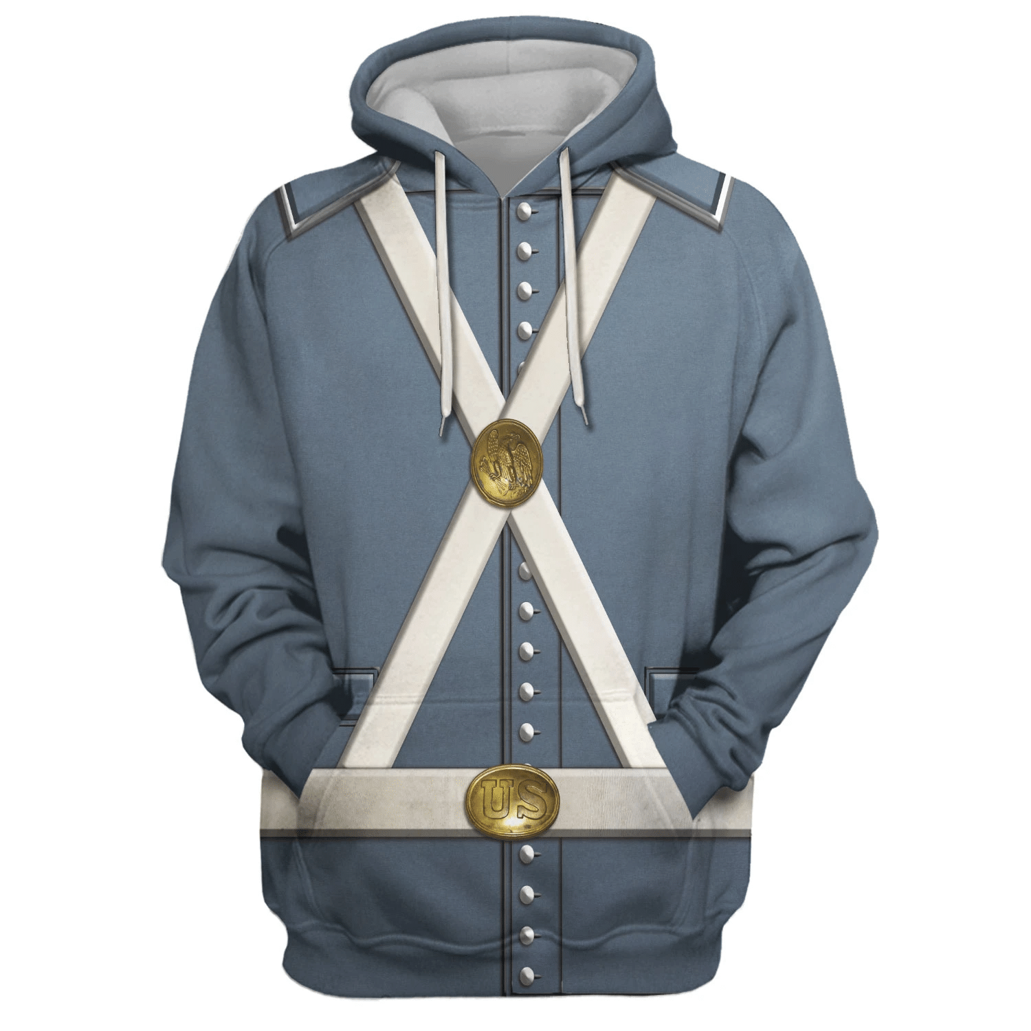 Gearhomie Mexican War US Army Costume hoodie