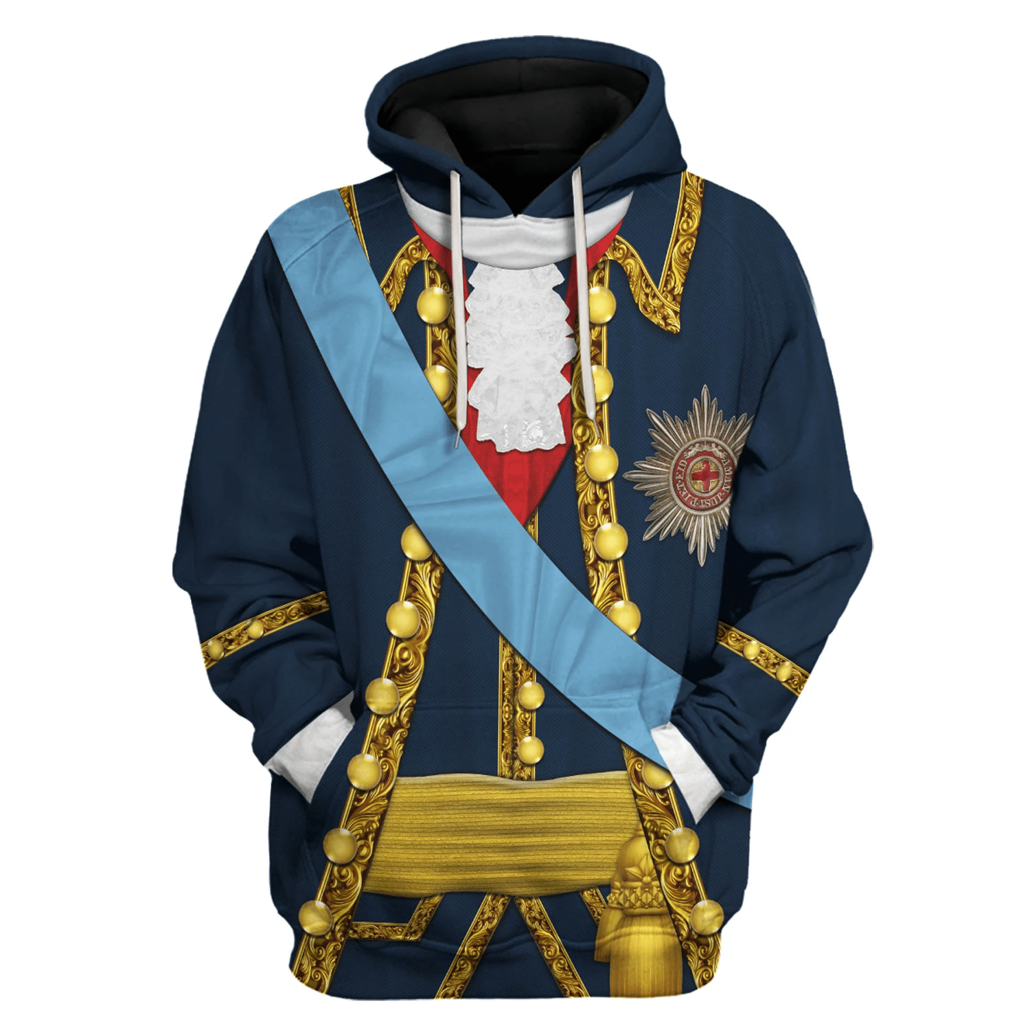 Gearhomie Pyotr III King Of Russia Costume hoodie