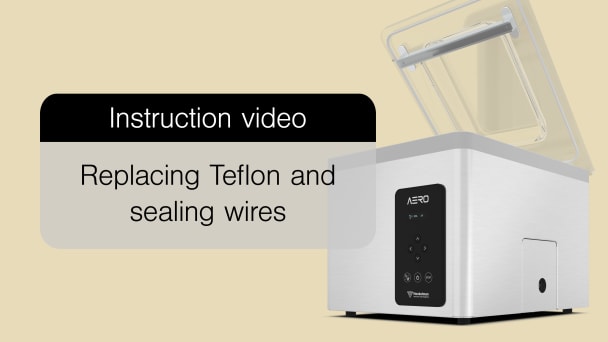 Replacing Teflon and sealing wires 