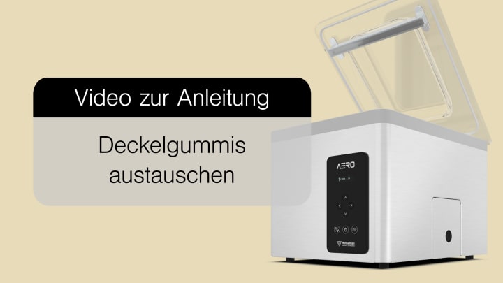 Deckelgummis austauschen 