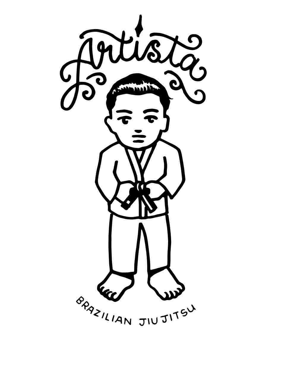Artista Brazilian Jiu-jitsu