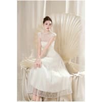 Đầm “ MAXI KIM SA TAY NGẮN “ dáng dài sang trọng mặc đi tiệc đi tiệc tại Đà Nẵng size M