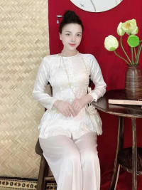 Set bà ba trắng đi tiệc tại Đà Nẵng size M