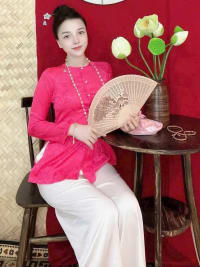 Set bà ba hồng đi tiệc tại Đà Nẵng size M
