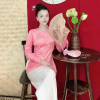 Set bà ba hồng đỗ đi tiệc tại Đà Nẵng size M