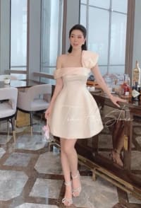 Đầm tiệc THE SHILL.A dáng ngắn form xinh cho nữ đi tiệc tại Đà Nẵng size M