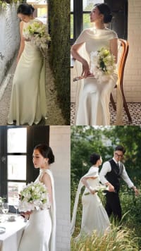Lụa trắng dài kèm dây sang xịn Châu Hy đi tiệc tại Đà Nẵng size M